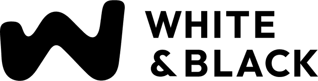 White & Black logo